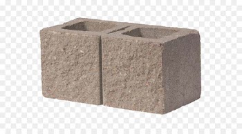 Concrete Masonry Unit, Brick, Concrete, Beige PNG