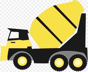 concrete mixer mode of transport yellow transport motor vehicle