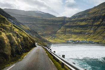 Concrete Road Beside Sea
