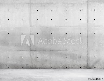 Concrete Wall and Cement Floor for Copy Space