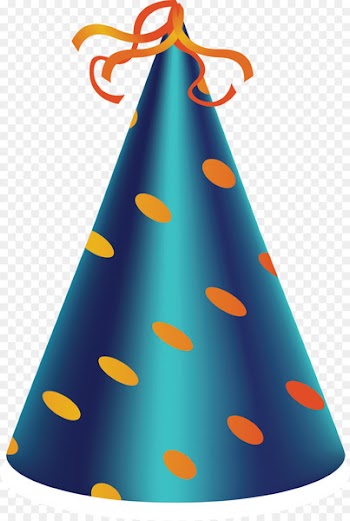 Cone Hat - Colorful cone Christmas hats Vector 