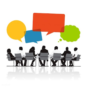 Conference speech bubbles | Free stock vector - 393986