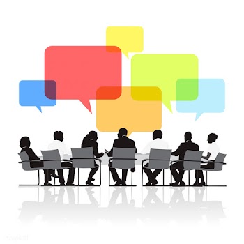 Conference speech bubbles | Free stock vector - 394088