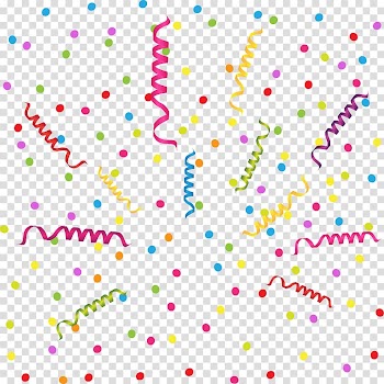 Confetti animated , Confetti Paper Euclidean Carnival, Confetti background transparent background PNG clipart