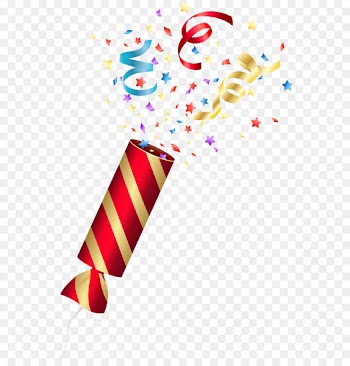Confetti Birthday cake Balloon Clip art - Party Confetti PNG Clip Art Image 