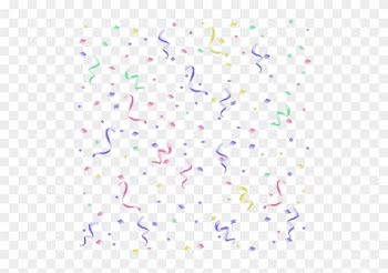 Confetti Cake Clip Art - Confetti Png Clipart