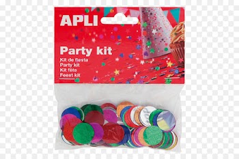 Confetti Color Party Blue Gommette - Confetti 
