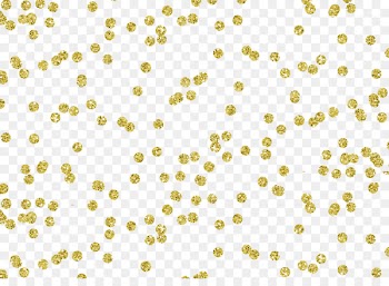 Confetti Computer file - Gold confetti floating material 