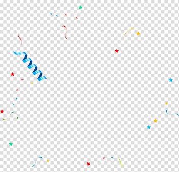 Confetti illustration, Triangle Point Area Pattern, Colour ribbon for fireworks transparent background PNG clipart