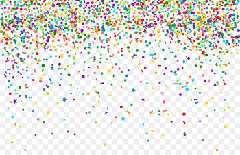 Confetti Paper Clip art - confetti floating free png 