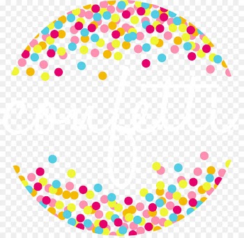Confetti Paper Serpentine streamer Clip art - confetti 