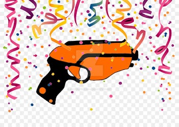 Confetti Party Serpentine streamer Clip art - Confetti 