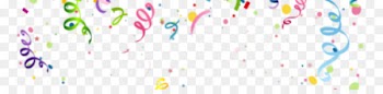 Confetti Serpentine streamer Birthday Clip art - Confetti 