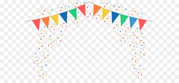 Confetti Stock photography Bunting Party Flag - Confetti 