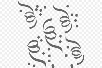 Confetti White Clip art - Confetti Cliparts 