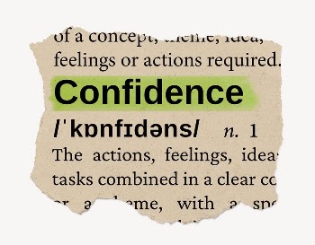 Confidence ripped dictionary, editable word | Free PSD - rawpixel