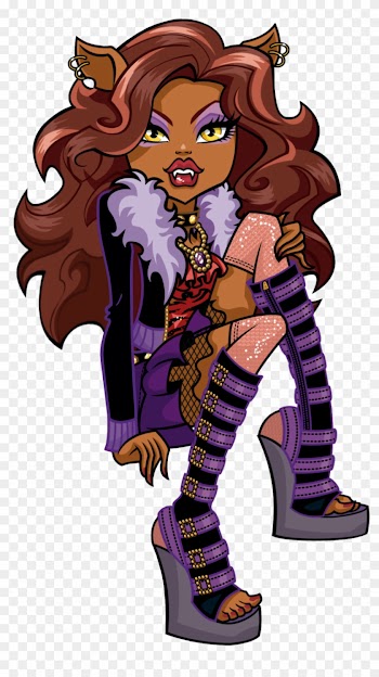 Confident And Fierce, She Is Considered The School's - Clawdeen Wolf Monster High Artwork