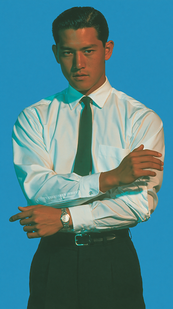 Confident Asian Businessman in Formal Attire