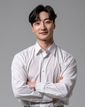 Confident Korean Male Educator Portrait
