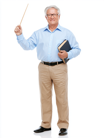 Confident Male Teacher Portrait
