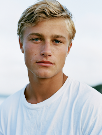 Confident Young Australian Male Surfer Portrait