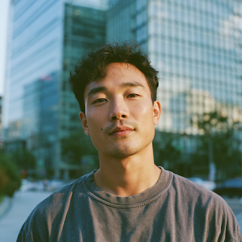 Confident Young Male in Modern Urban Setting