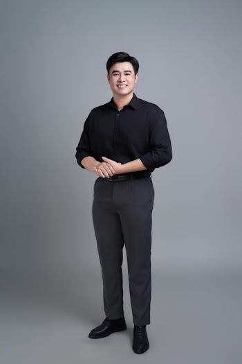 Confident Young Man in Formal Attire