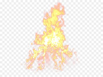 Conflagration Fire Flame Combustion - Large Fire PNG Clipart Picture 