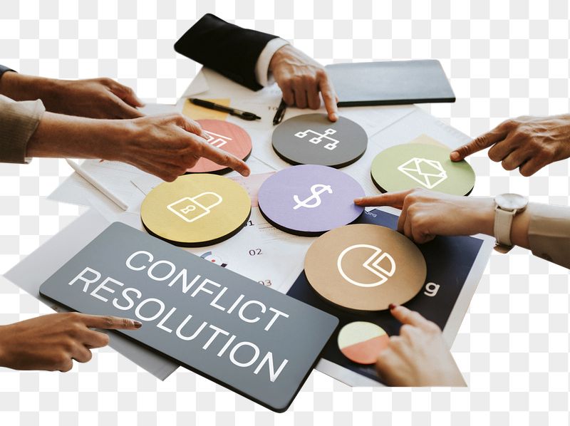 Conflict resolution  png word | Free PNG - rawpixel