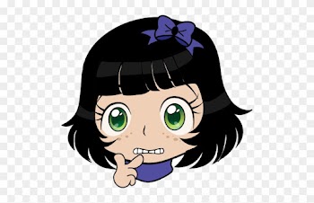 Confused Girl Manga Smiley Emoticon Clipart - Confused Girl Clipart