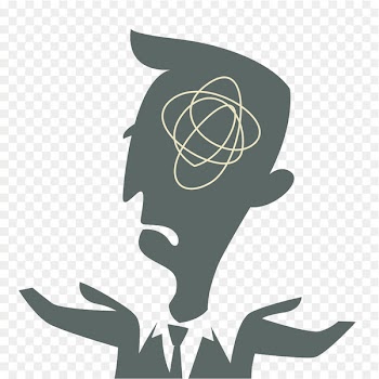 Confusion Mind Illustration - Vector illustration puzzles business people 