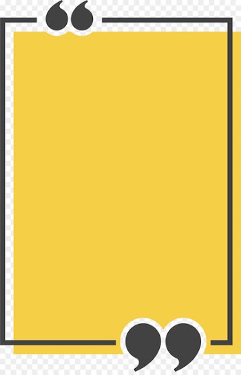 Congee Text box Quotation Icon - Yellow rectangle title box 