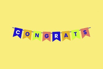 Congrats party flag decoration, collage | Free Vector - rawpixel
