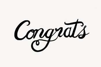 Congrats typography drawing, greeting message. | Free Photo - rawpixel