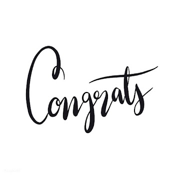 Congrats typography wording style vector | Free stock vector - 517861