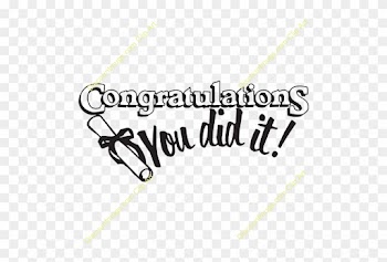 Congratulation Clipart - Congratulations You Did It Graduation