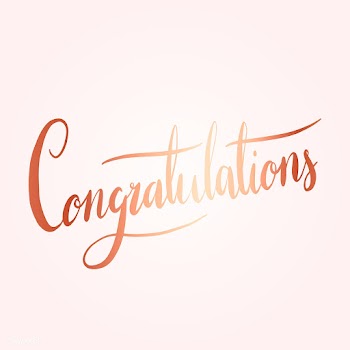 Congratulations typography wording style vect.. | Free stock vector - 517856