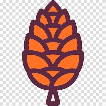 Conifer cone Scalable Graphics Icon, wheat transparent background PNG clipart