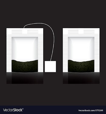  					Conjunctivitis tea bag vector image														