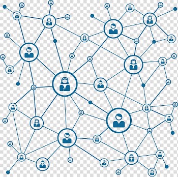 Connect people illustration, Computer network Blockchain Bitcoin Cryptocurrency Network service, Business People cable transparent background PNG clipart
