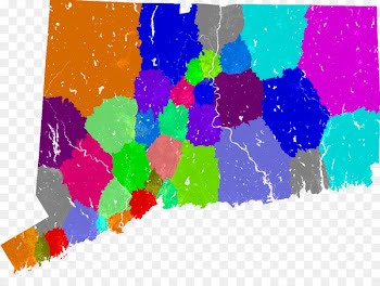 Connecticut Senate Connecticut House of Representatives United States Senate Illustration - congressional map 