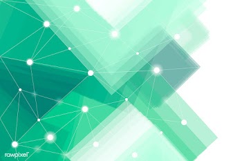 Connections green background | Free stock vector - 579856
