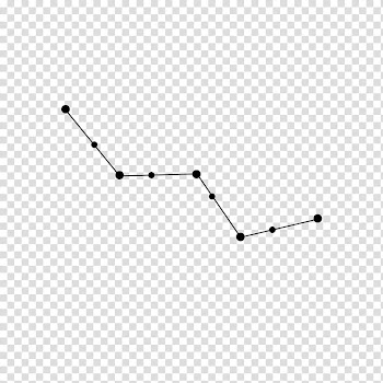 CONSTELLATION , black line to point line illustration transparent background PNG clipart