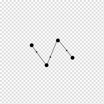 CONSTELLATION , black parallel lines with dots transparent background PNG clipart