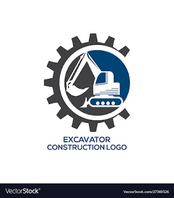 Construction concept logo design vector image