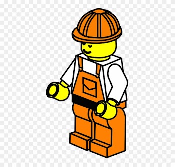 Construction Worker Clipart - Clipart Lego Construction Worker