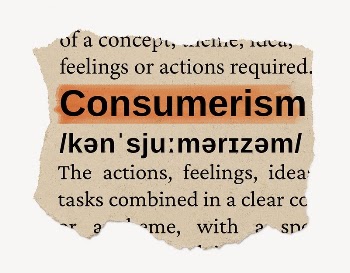 Consumerism ripped dictionary, editable word | Free PSD - rawpixel