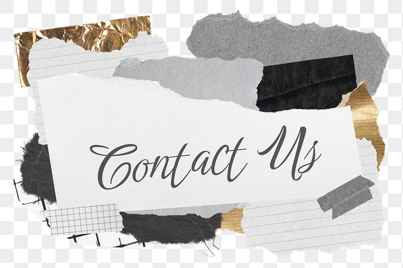 Contact us png word sticker | Free PNG - rawpixel
