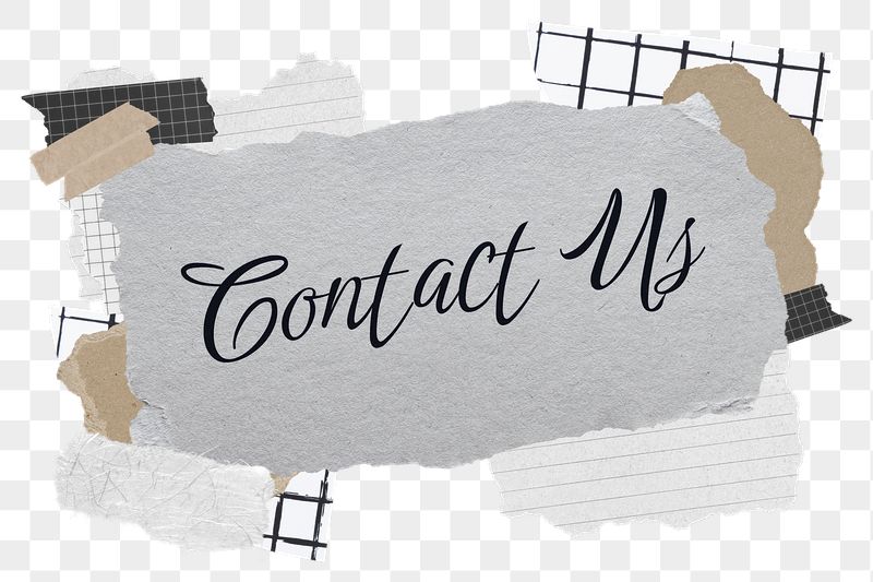 Contact us png word sticker | Free PNG - rawpixel