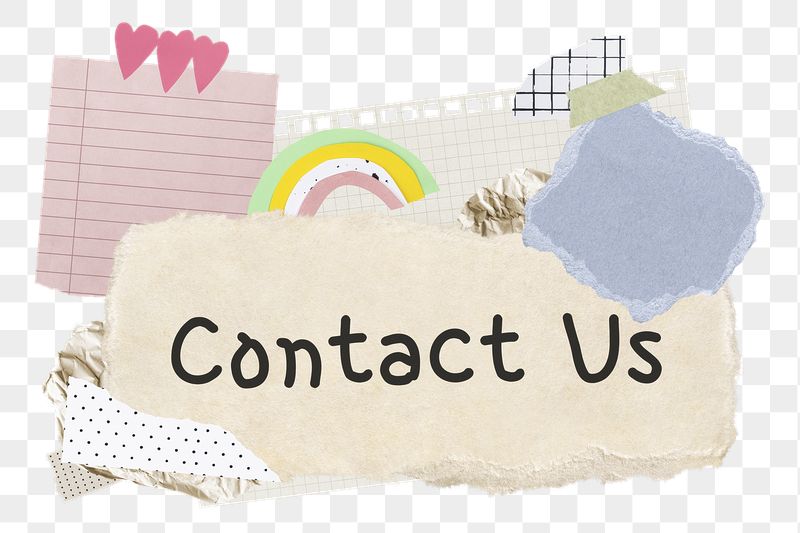 Contact us png word sticker | Free PNG - rawpixel